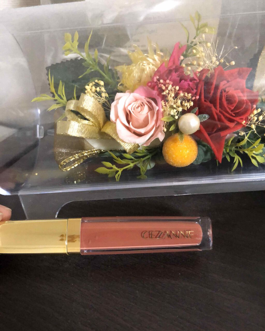 カラーティントリップ/CEZANNE/リップティントを使ったクチコミ(1枚目)
