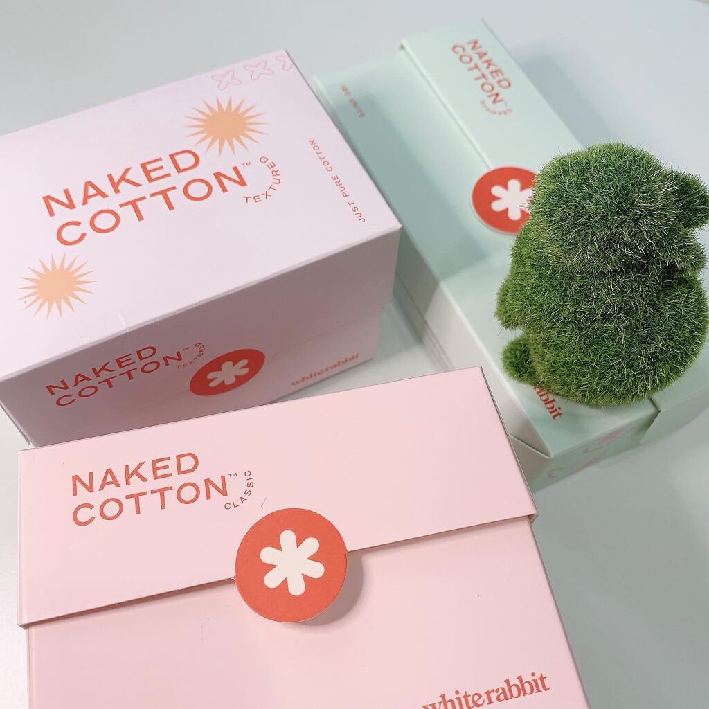 NAKED COTTON CLASSIC/White Rabbit/コットンを使ったクチコミ(8枚目)
