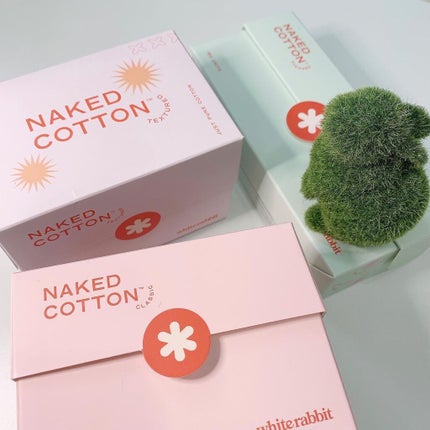 NAKED COTTON CLASSIC/White Rabbit/コットンを使ったクチコミ(8枚目)