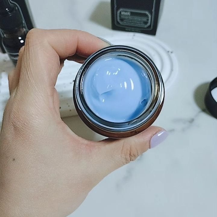 ミッドナイトブルーカーミングクリーム/Klairs/フェイスクリームを使ったクチコミ(7枚目)