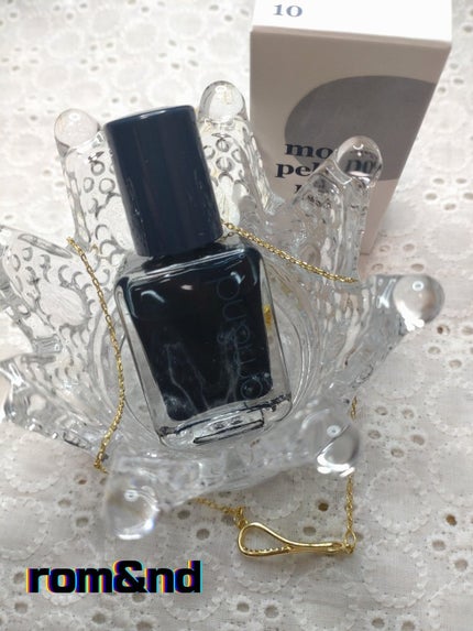 ムードペブルネイル 10 DUSK NABY(ダスクネイビー)/rom&nd/マニキュアの画像