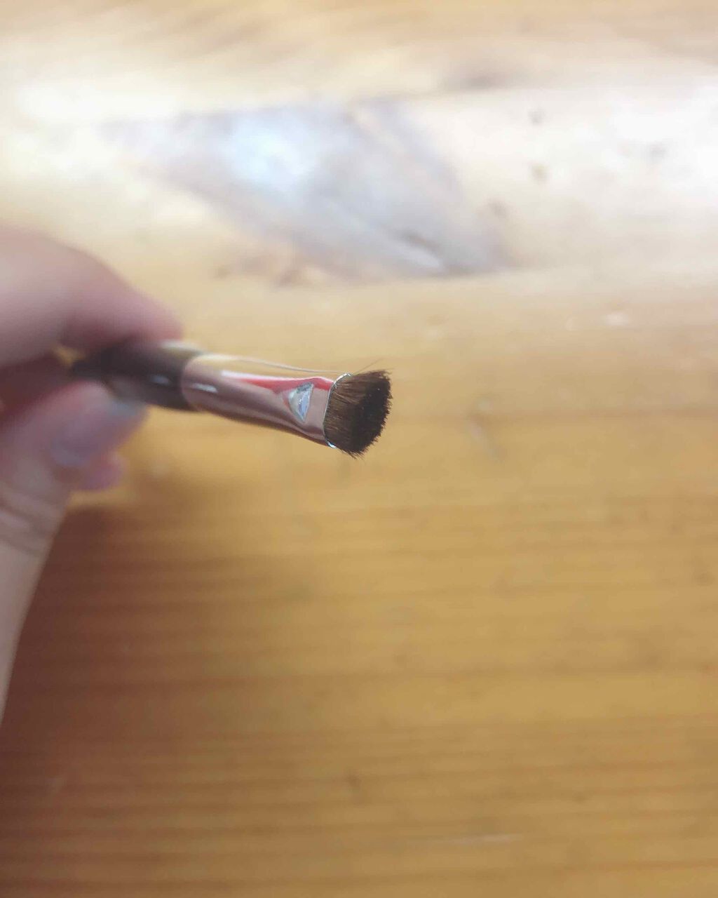 熊野筆 眉用/ロージーローザ/メイクブラシを使ったクチコミ（3枚目）
