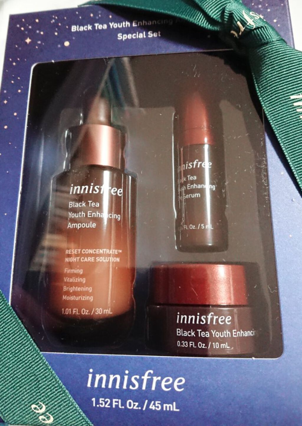 ブラックティー ユース アイ セラム/innisfree/アイケア・アイクリームを使ったクチコミ（1枚目）