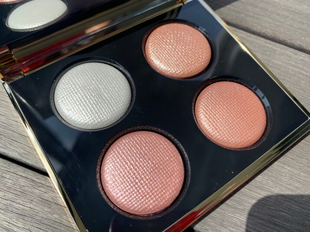 ピンク グロウ リュクス アイシャドウ パレット/BOBBI BROWN/アイシャドウパレットを使ったクチコミ(1枚目)