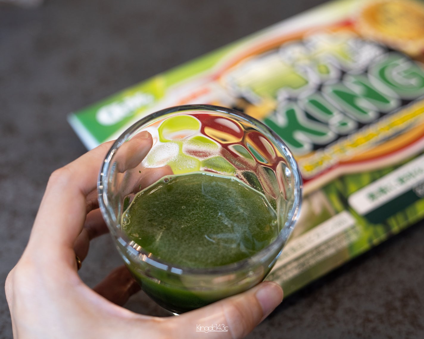 kaorico on LIPS 「.コエタスのモニターキャンペーンで「青汁K!NG(あおじるキ..」(6枚目)