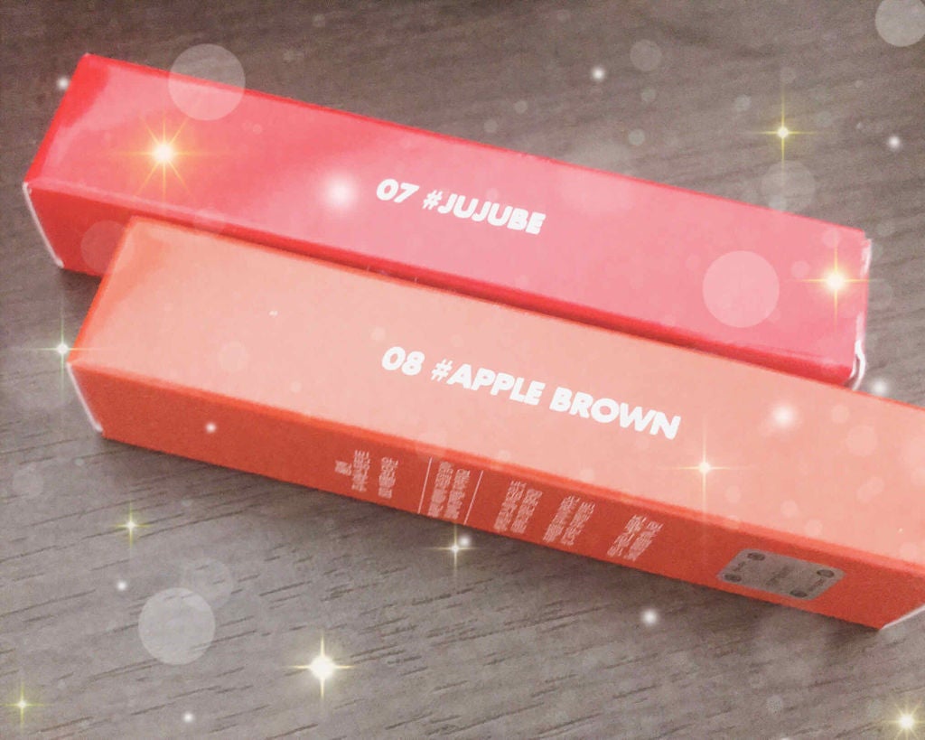 ジューシーラスティングティント/rom&nd/リップティントを使ったクチコミ(1枚目)