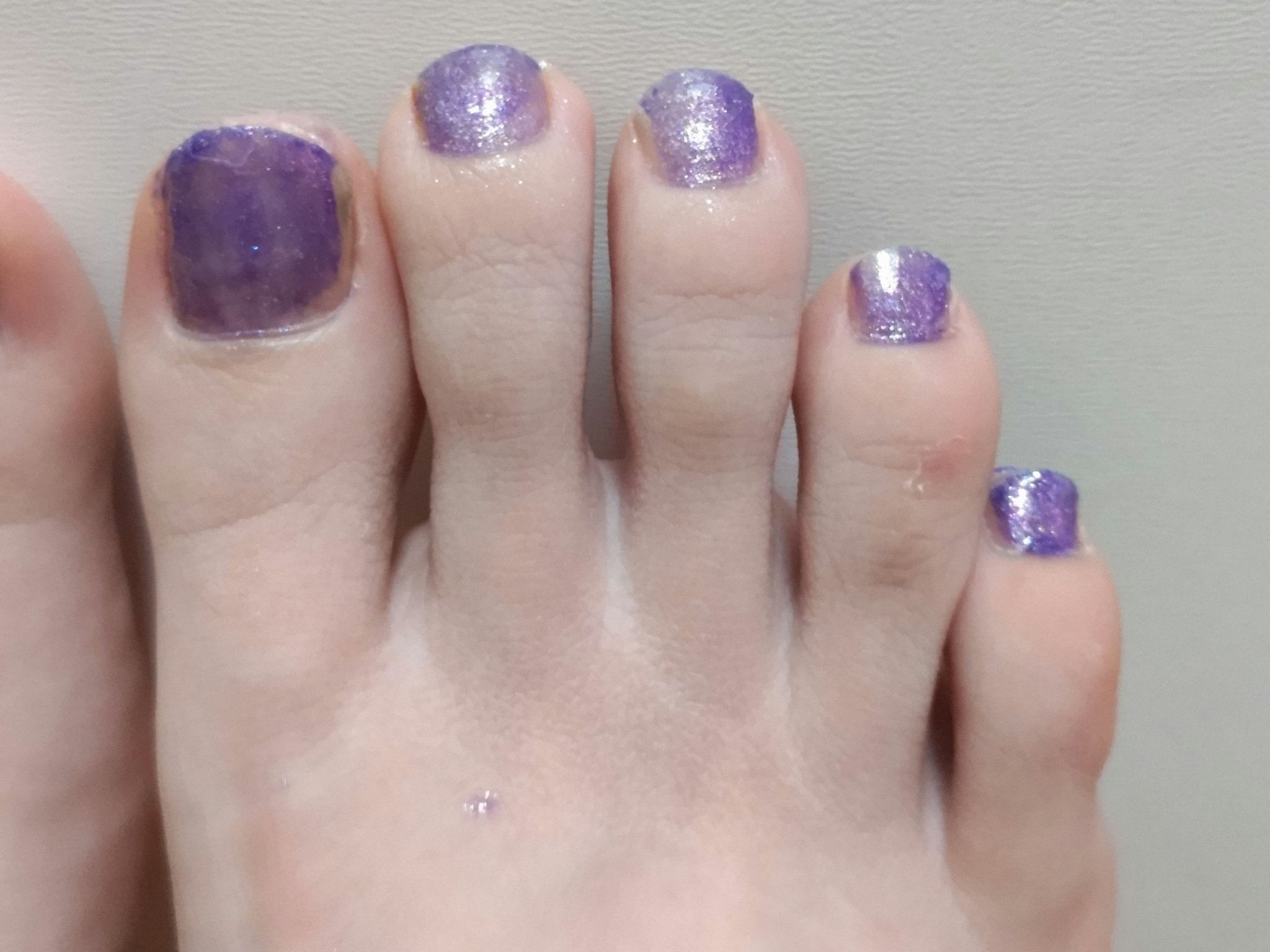 カラフルネイルズ N102 カラーデニム/キャンメイク/マニキュアを使ったクチコミ（3枚目）