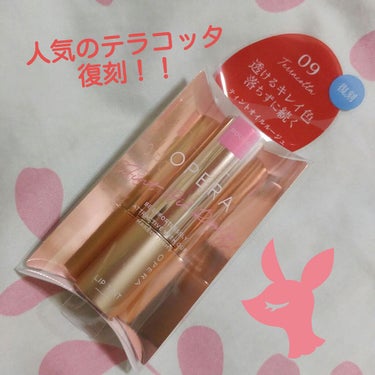 オペラのテラコッタ！！復刻！

今回、LIPS様を通してオペラ様から
リップティント N 09テラコッタ
頂きました！！！
ありがとうございます😆😍

実は先月末に頂いていたのですが
投稿する前に
扁桃