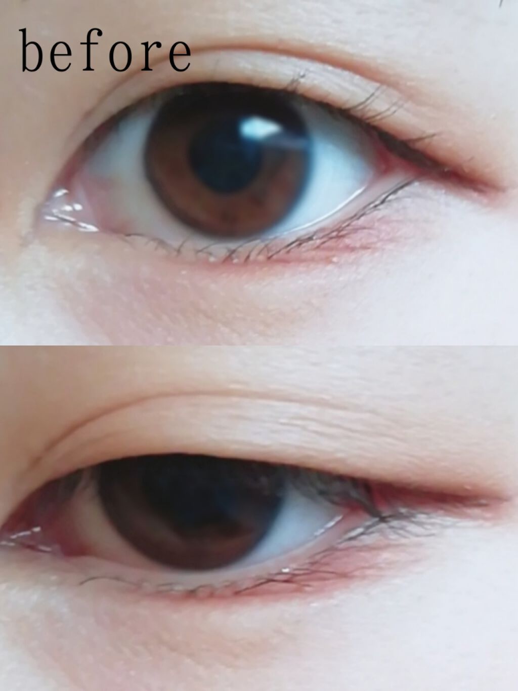 UR GLAM　POWDER EYESHADOW/U R GLAM/単色アイシャドウを使ったクチコミ（2枚目）