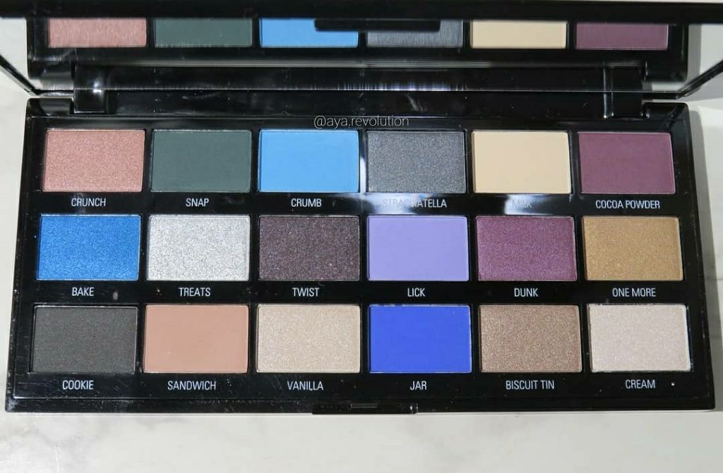 アイラブチョコレート/MAKEUP REVOLUTION/アイシャドウパレットを使ったクチコミ（2枚目）