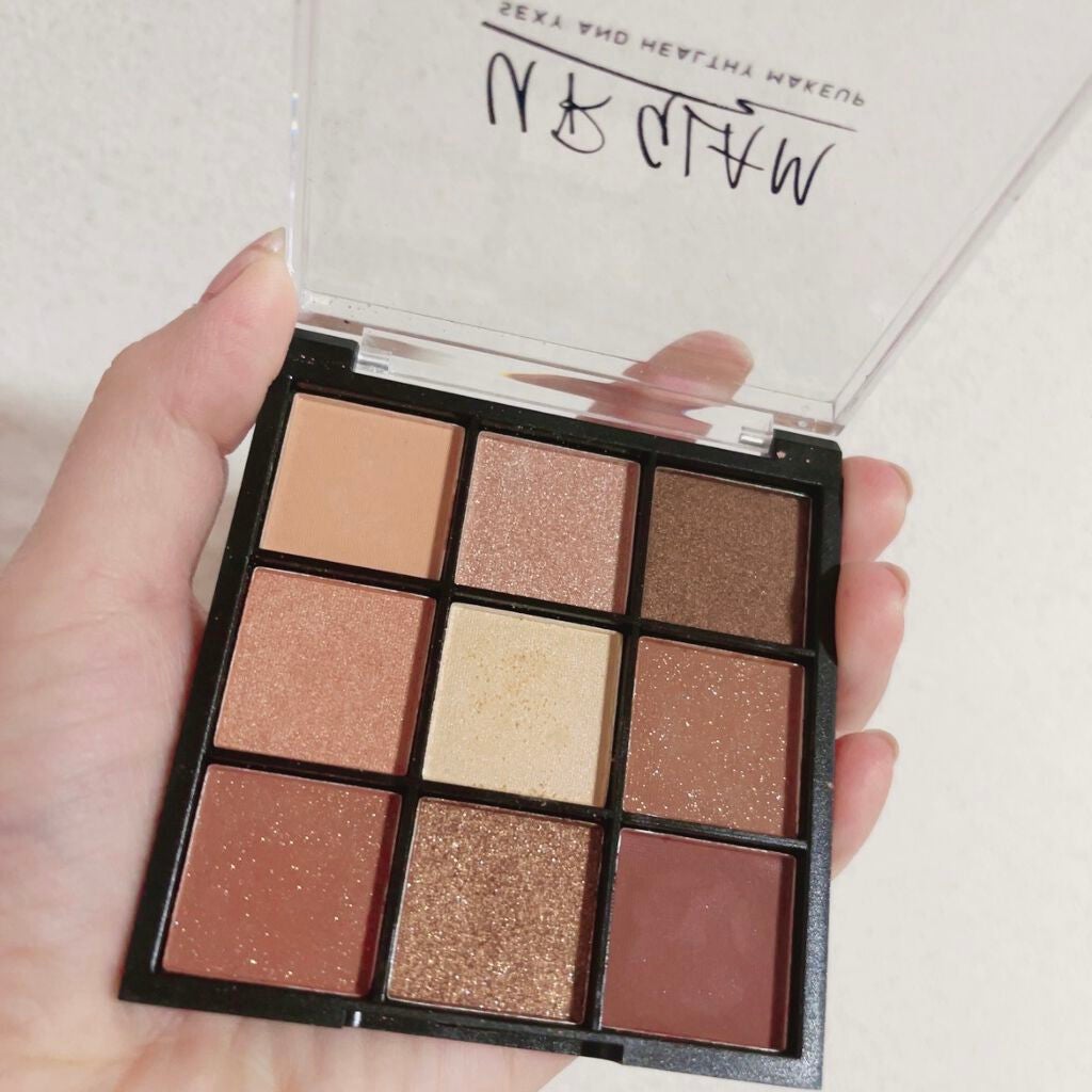 UR GLAM BLOOMING EYE COLOR PALETTE/U R GLAM/アイシャドウパレットを使ったクチコミ(2枚目)