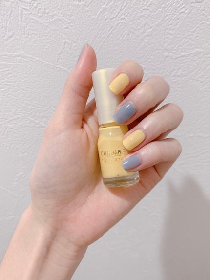 ナチュラルネイルカラーN 050 マニッシュグレー/デュカート/マニキュアを使ったクチコミ(2枚目)