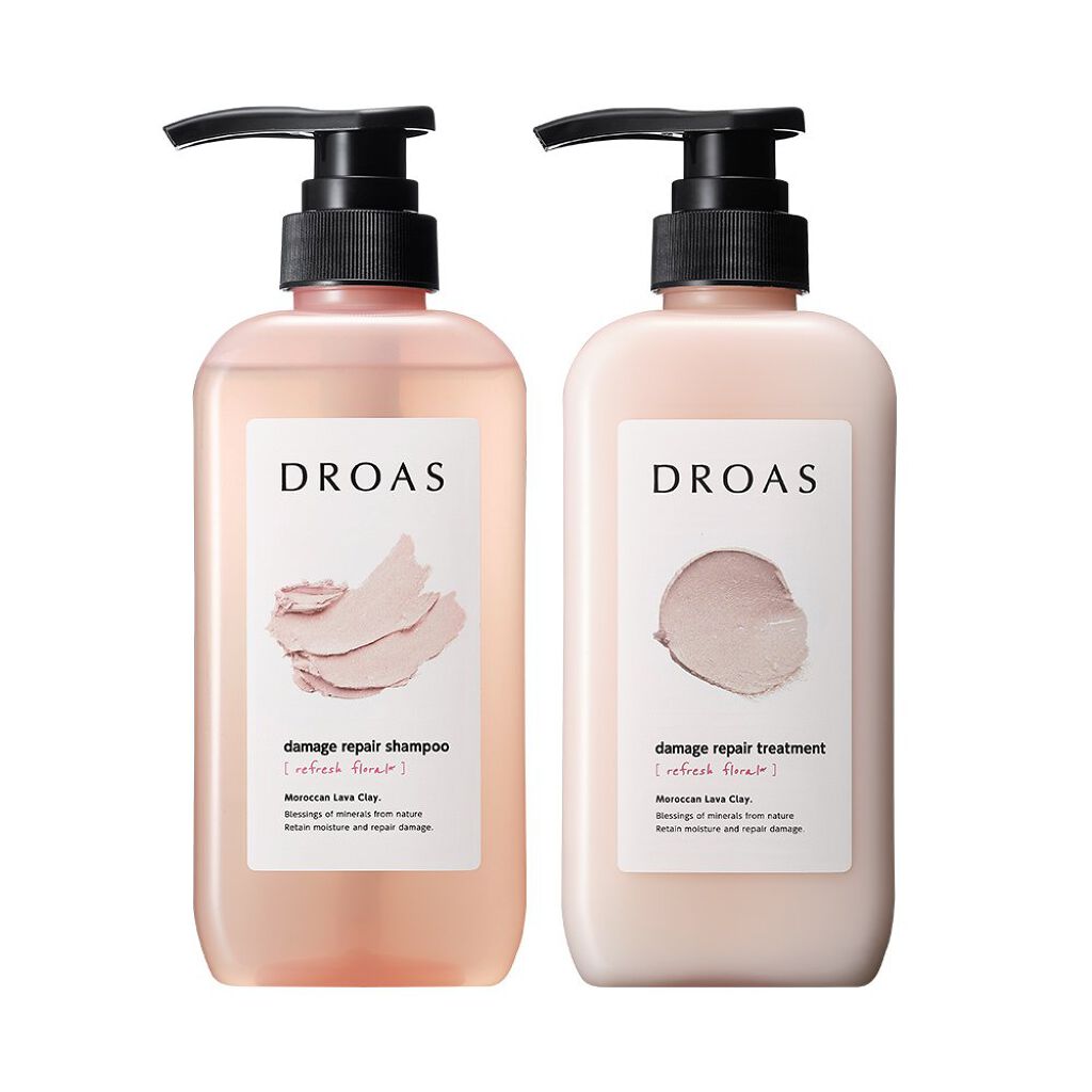 ダメージリペアシャンプー／トリートメント/DROAS/市販シャンプーを使ったクチコミ（1枚目）