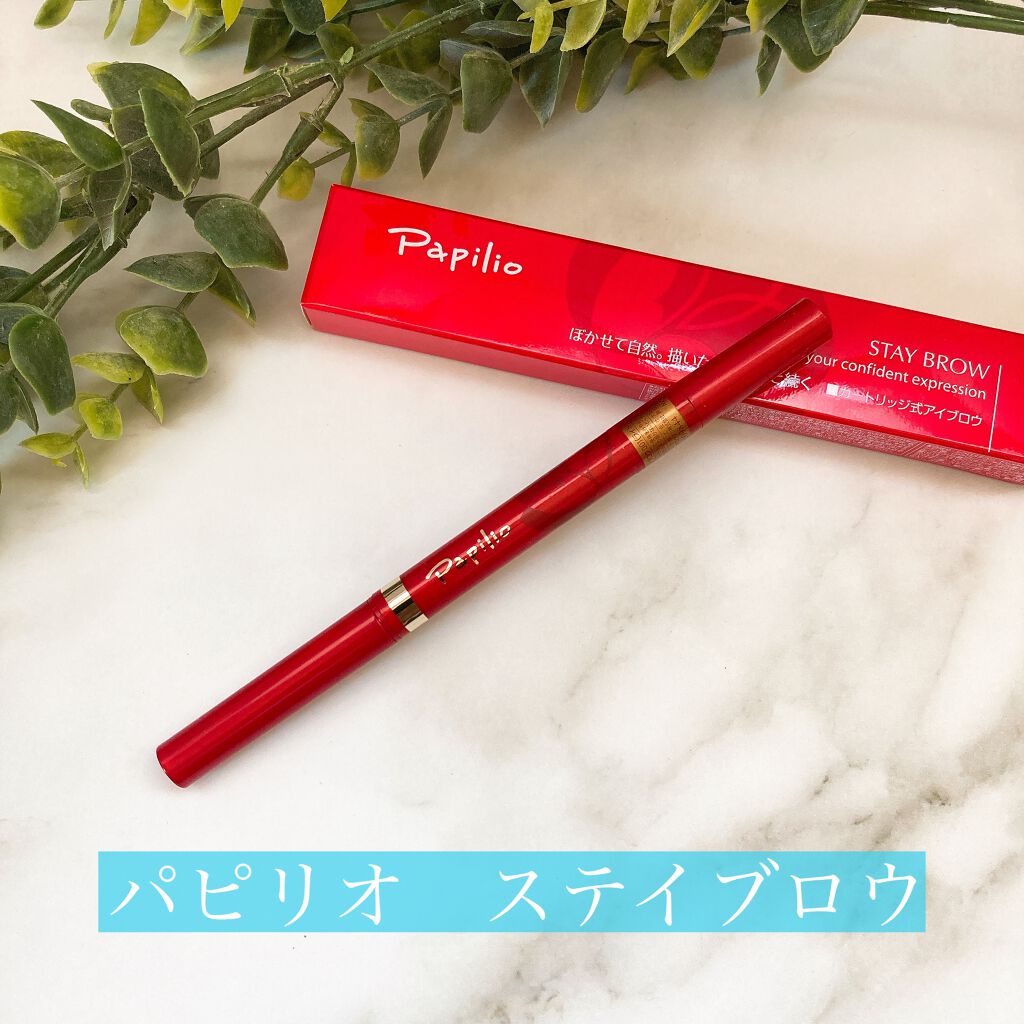 ステイブロウ/Papilio/アイブロウペンシルを使ったクチコミ（1枚目）