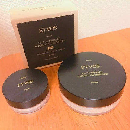 マットスムースミネラルファンデーション/エトヴォス/パウダーファンデーションを使ったクチコミ(4枚目)