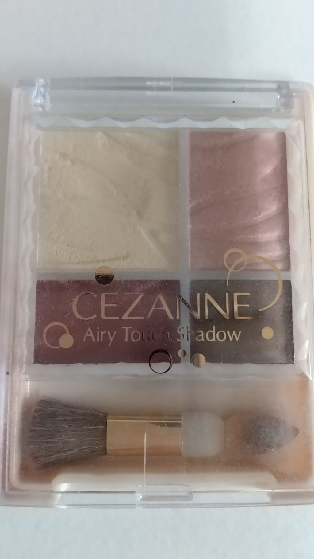 エアリータッチシャドウ/CEZANNE/アイシャドウパレットを使ったクチコミ（1枚目）