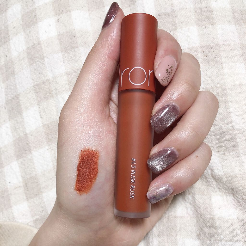 ゼロベルベットティント/rom&nd/リップティントを使ったクチコミ（1枚目）