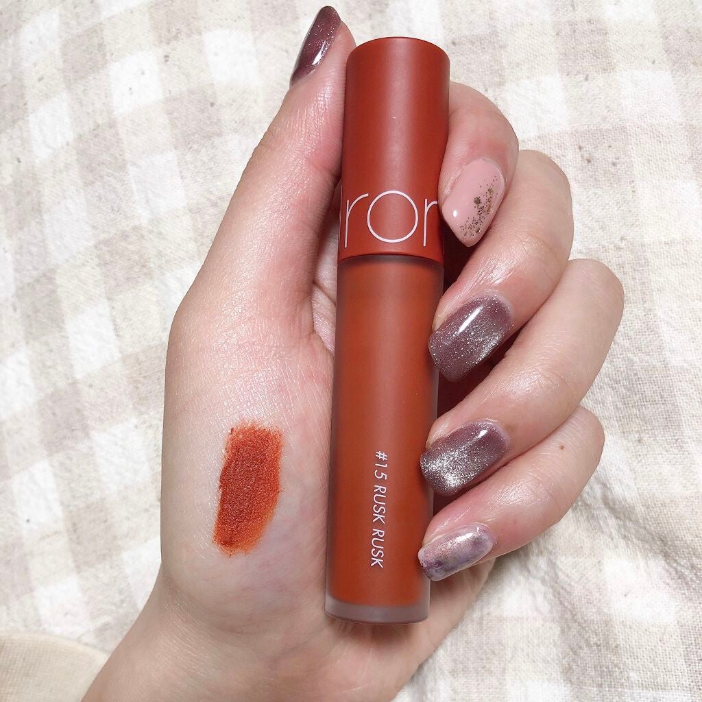 ゼロベルベットティント/rom&nd/リップティントを使ったクチコミ(1枚目)