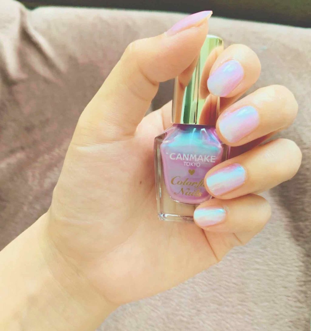 カラフルネイルズ/キャンメイク/マニキュアを使ったクチコミ(2枚目)