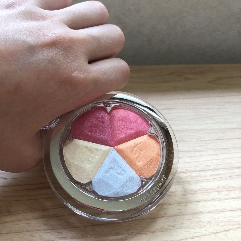 ジルスチュアート ブルーム ミックスブラッシュ コンパクト 06 brilliant bloom/JILL STUART/パウダーチークを使ったクチコミ（2枚目）