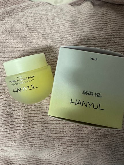 月光ゆず睡眠パック/HANYUL(ハンユル)/フェイスクリームを使ったクチコミ(1枚目)