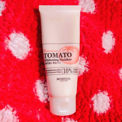 プレミアムトマト ブライトニング フィニッシャー/SKINFOOD/化粧下地を使ったクチコミ(1枚目)