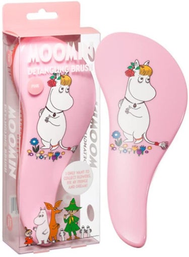 MOOMIN リッチ デタングリング ヘアブラシ