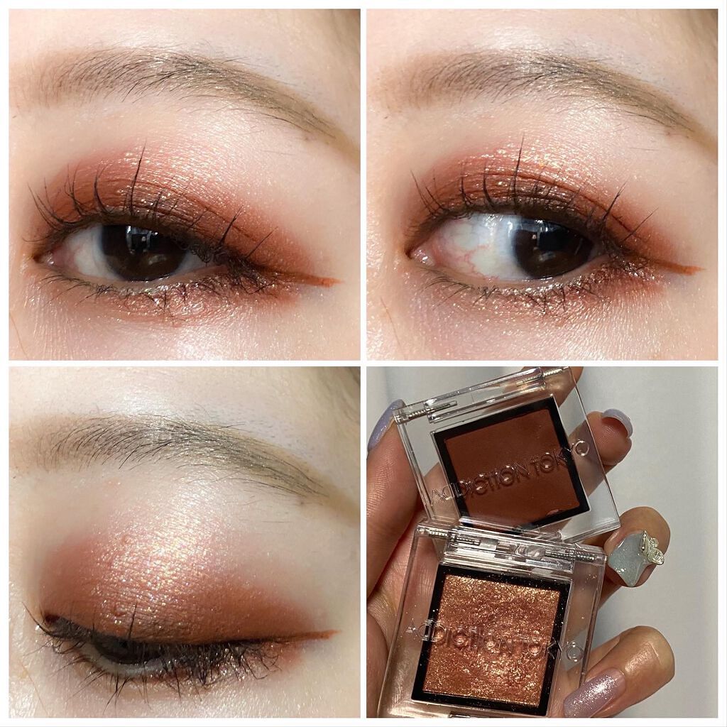 アディクション ザ アイシャドウ スパークル/ADDICTION/単色アイシャドウを使ったクチコミ(4枚目)