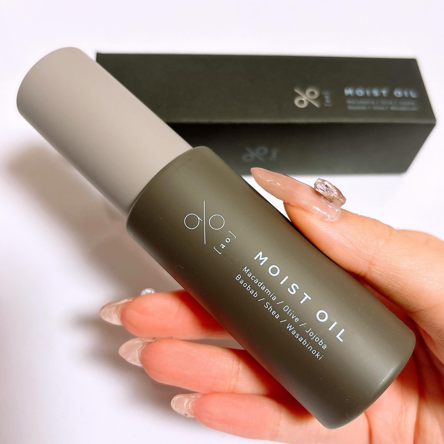 碧　モイストオイル〈金木犀〉/碧(ao)/アウトバストリートメントを使ったクチコミ（2枚目）