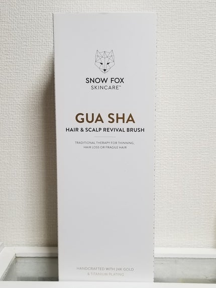 プレミアム FOXカッサ ヘアブラシ/SNOW FOX SKINCARE/ヘアブラシを使ったクチコミ(3枚目)