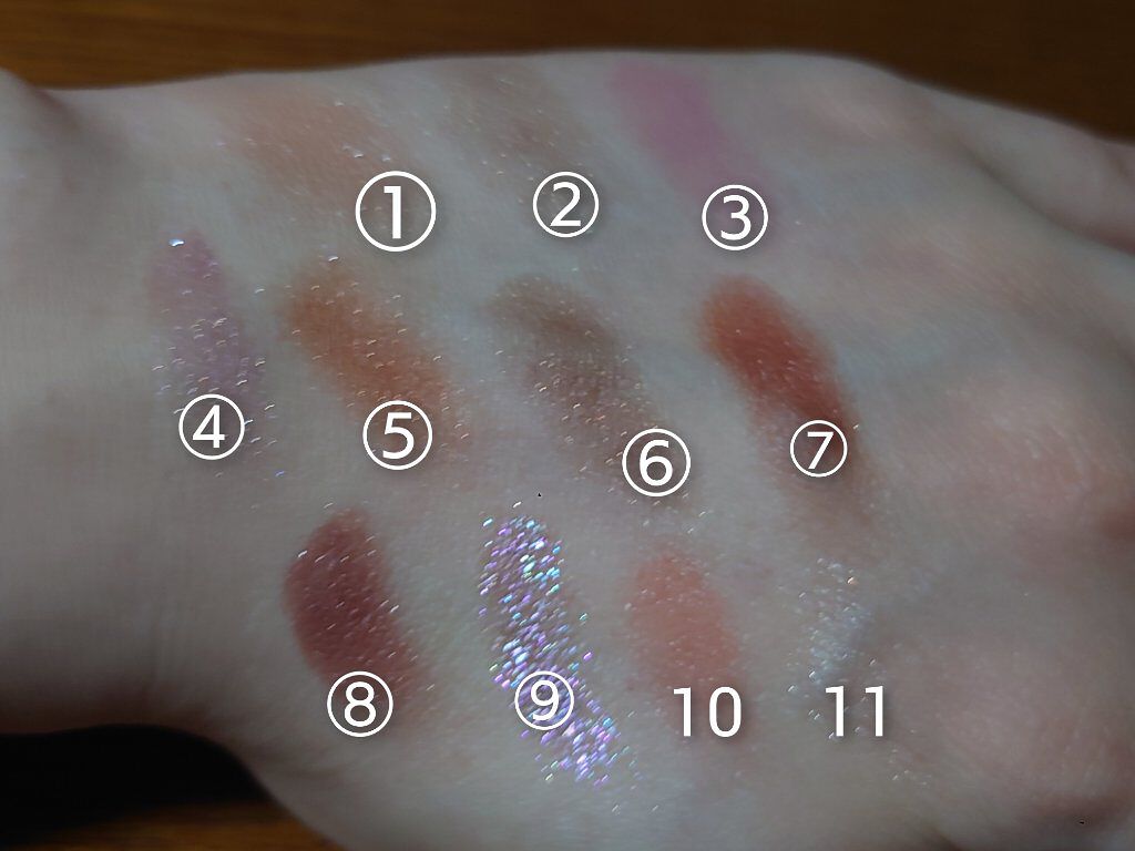 ドラマティックアイカラー (パウダー)/(クリーム) OR151 サニージュレ (クリーム)(限定)/マキアージュ/アイシャドウパレットを使ったクチコミ（2枚目）