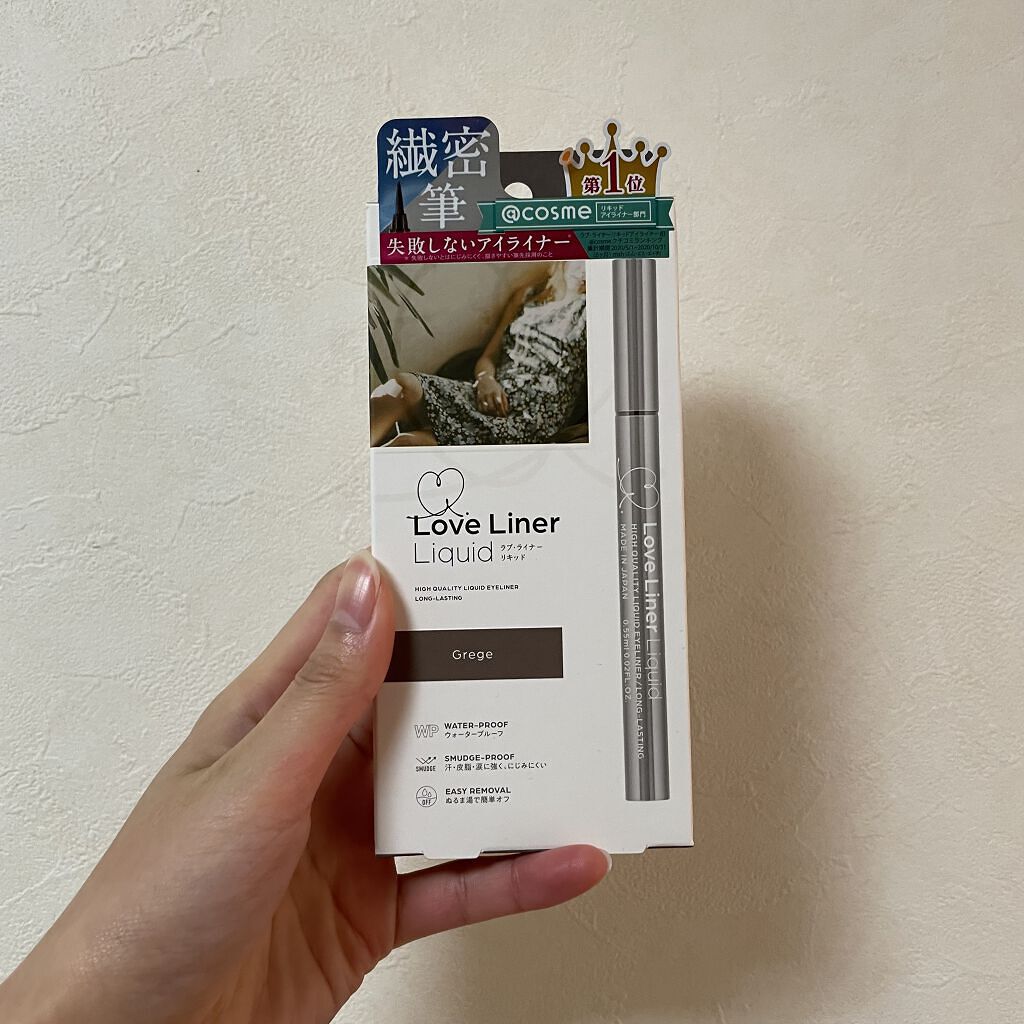 ラブ・ライナー リキッドアイライナーＲ３/ラブ・ライナー/リキッドアイライナーを使ったクチコミ（1枚目）