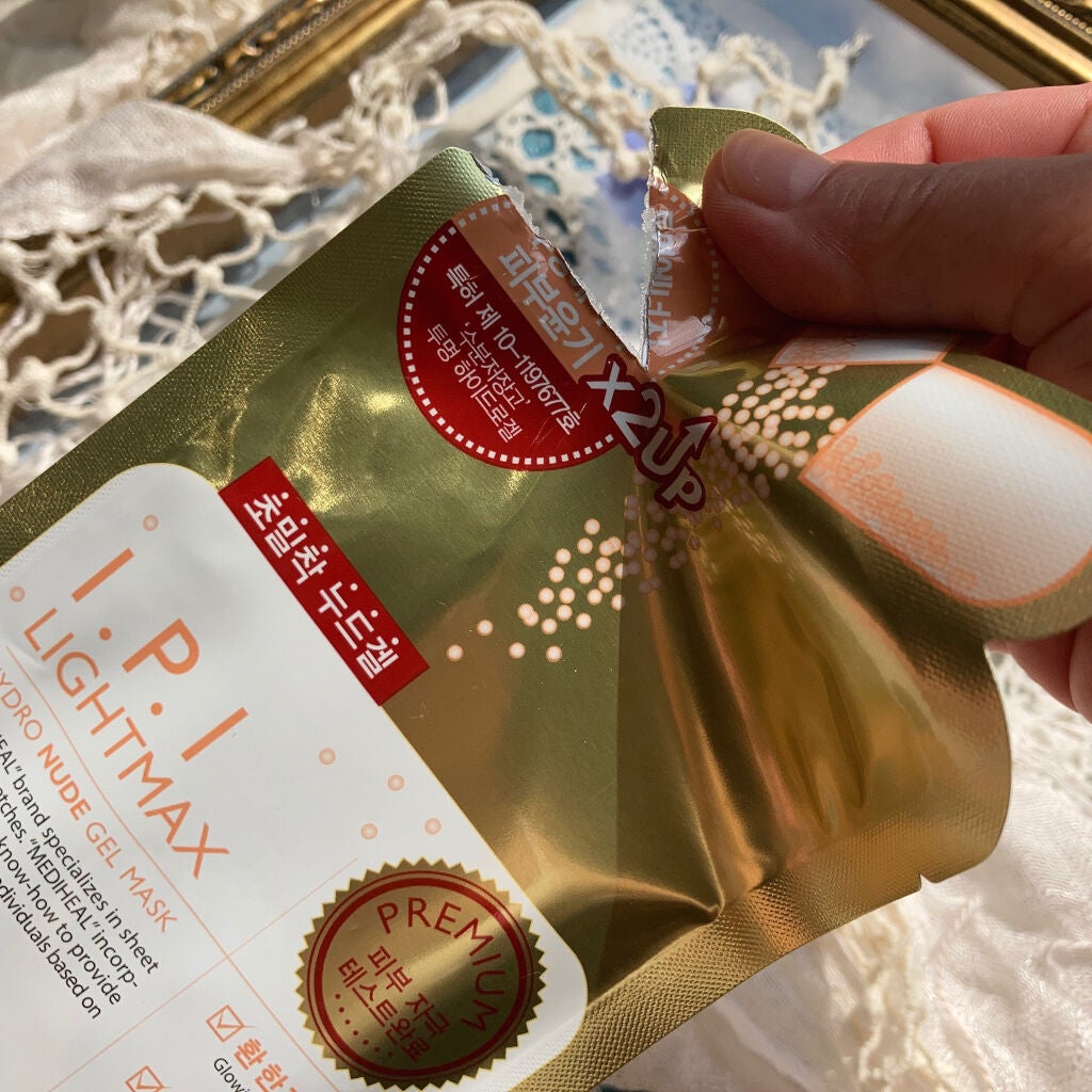 I.P.I ライトマックス ハイドロヌードゲルマスク/MEDIHEAL/シートマスク・パックを使ったクチコミ(2枚目)