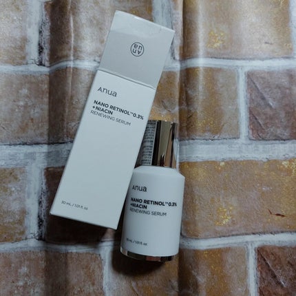 レチノール0.3 ナイアシンリニューイングセラム/Anua/美容液を使ったクチコミ(5枚目)