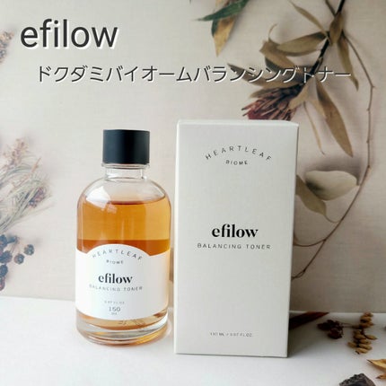 ドクダミバイオームバランシングトナー/efilow/化粧水を使ったクチコミ(1枚目)