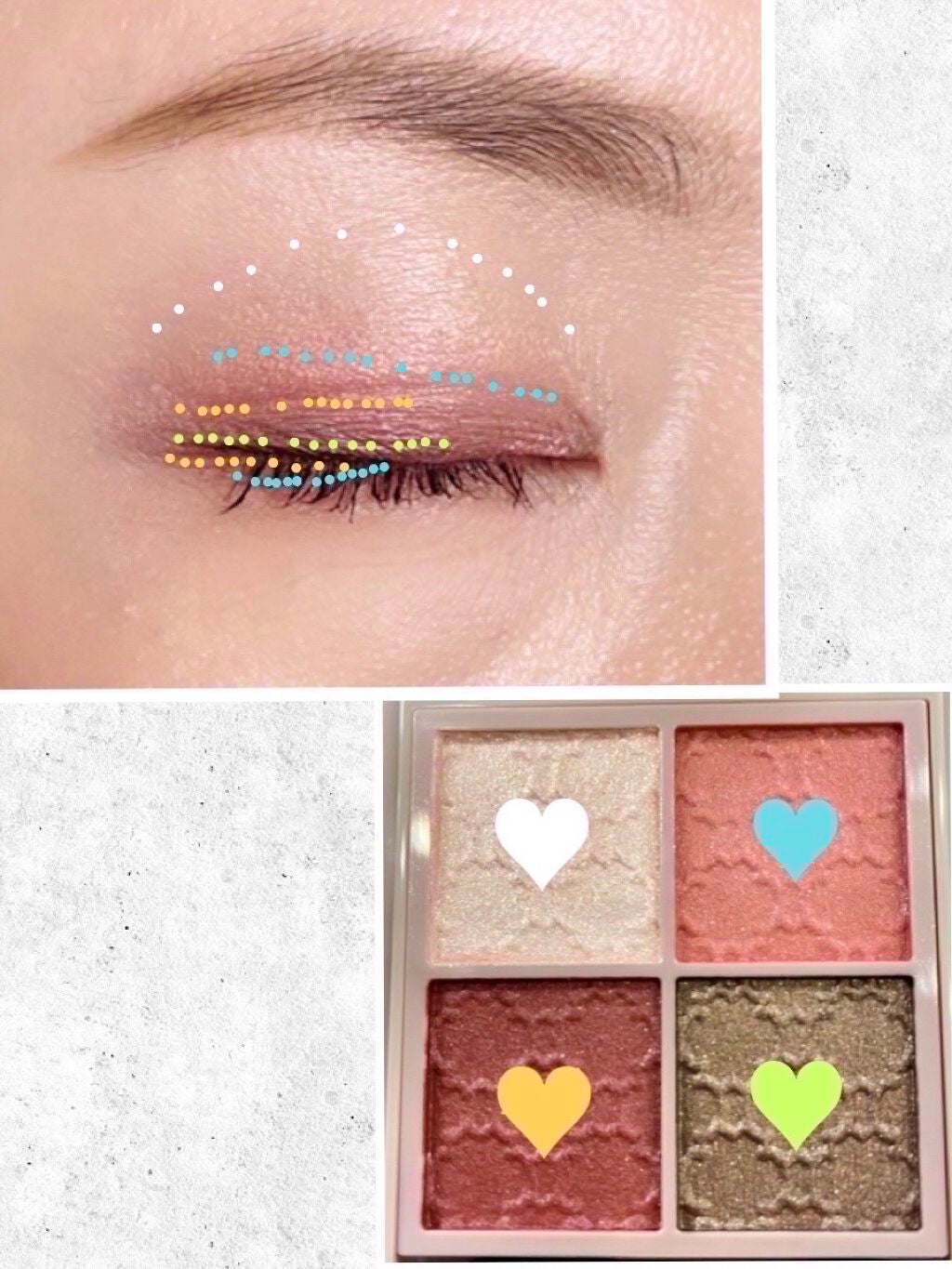 グロッシーリッチ アイズ N/Visée/アイシャドウパレットを使ったクチコミ(3枚目)