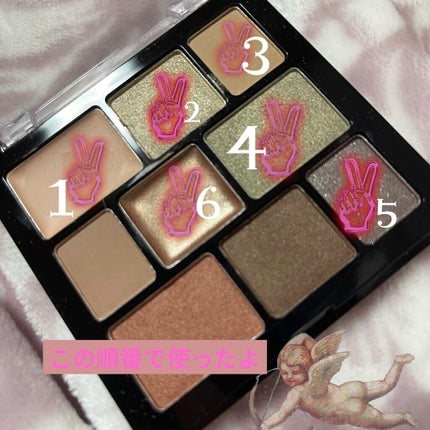 ムードアイシャドウパレット/GENE TOKYO/アイシャドウパレットを使ったクチコミ(2枚目)