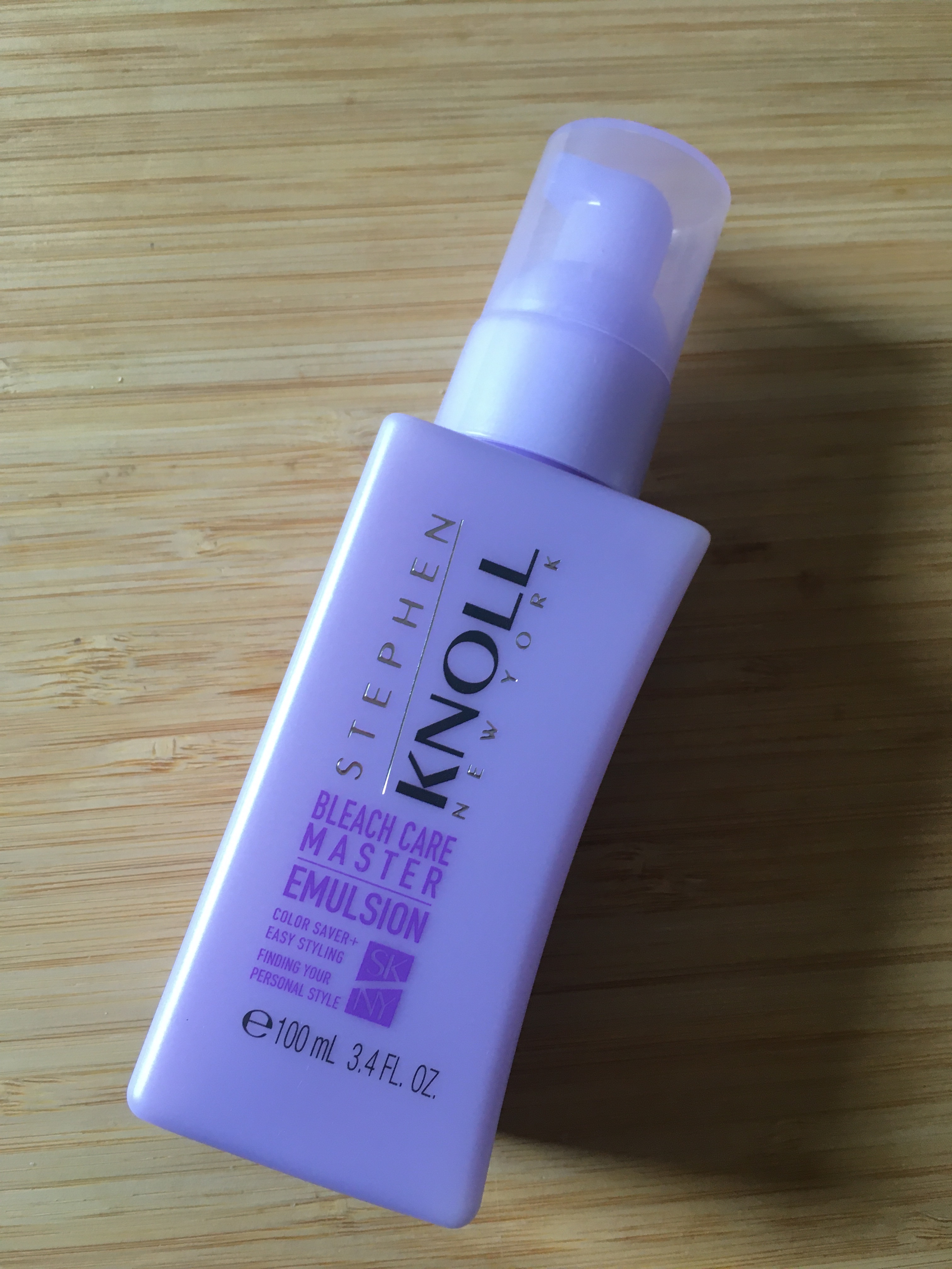 ブリーチケアマスター エマルジョン/スティーブンノル ニューヨーク/ヘアミルクを使ったクチコミ（1枚目）