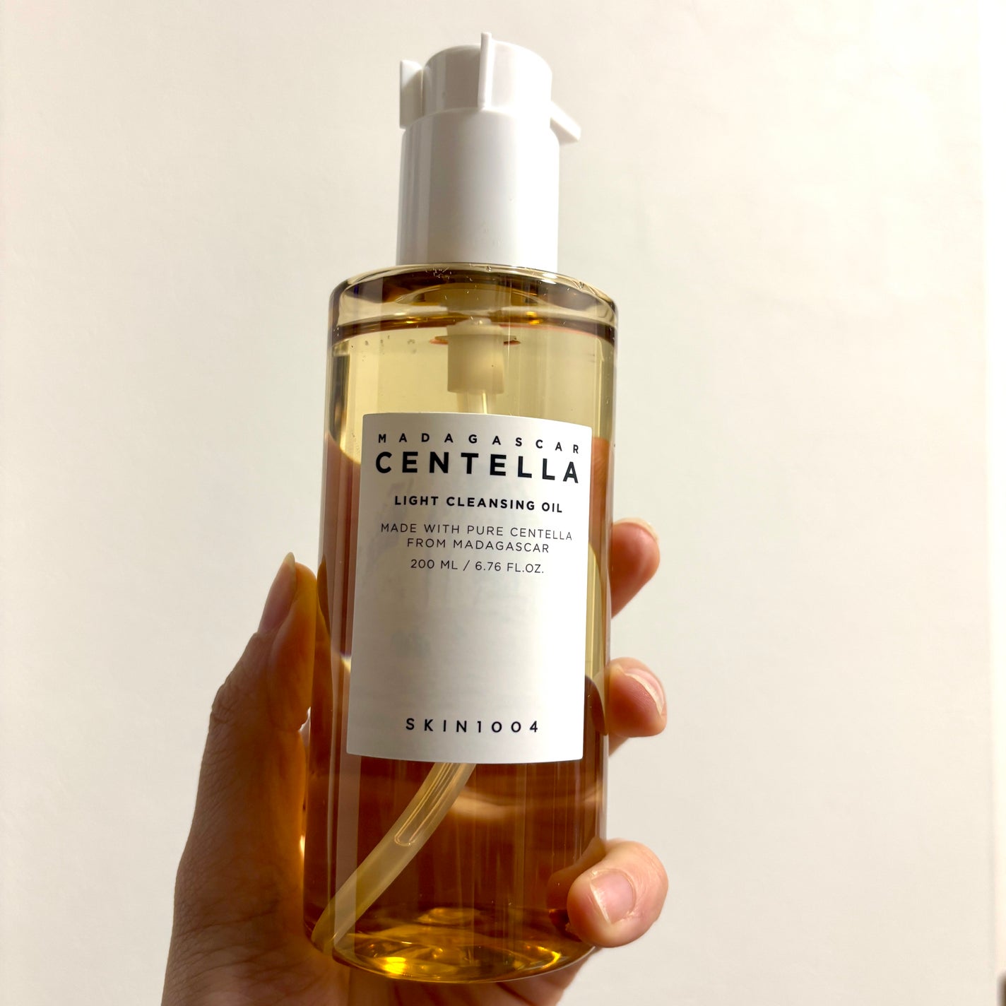 センテラ ライトクレンジングオイル/SKIN1004/オイルクレンジングを使ったクチコミ(1枚目)