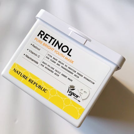 キューブマスク レチノール/ネイチャーリパブリック/シートマスク・パックを使ったクチコミ(1枚目)