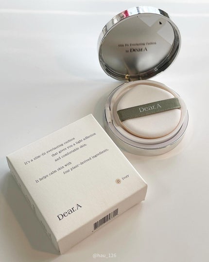 スリムフィット エバーラスティング クッション/Dear.A/クッションファンデーションを使ったクチコミ(6枚目)