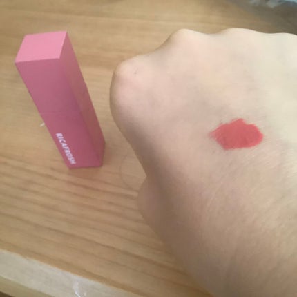 ジューシーリブティント/RICAFROSH/リップティントを使ったクチコミ(3枚目)