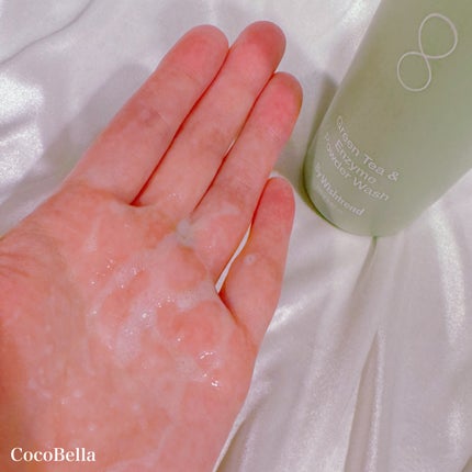 グリーンティー&エンザイムパウダーウォッシュ/By Wishtrend/洗顔パウダーを使ったクチコミ(2枚目)