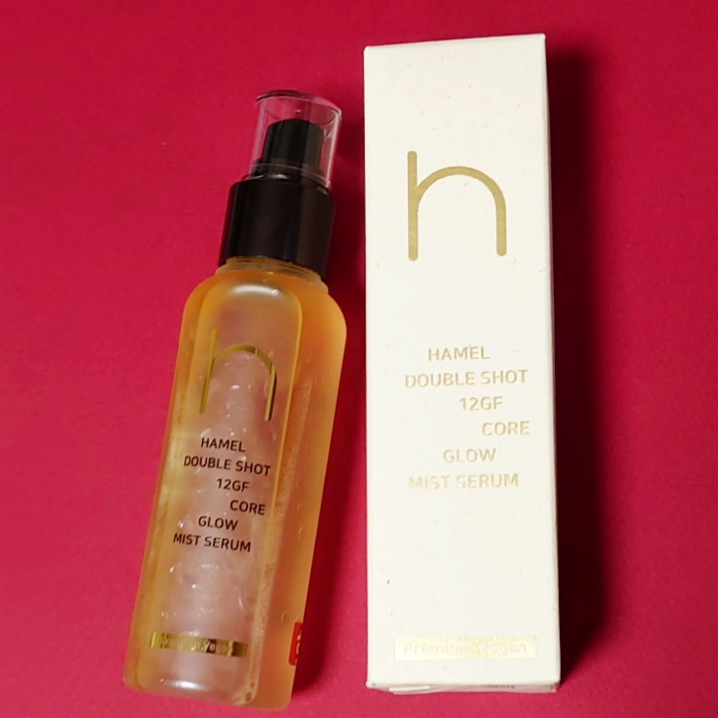 ダブルショット12GFコアグロウミストセラム/HAMEL/美容液を使ったクチコミ（1枚目）