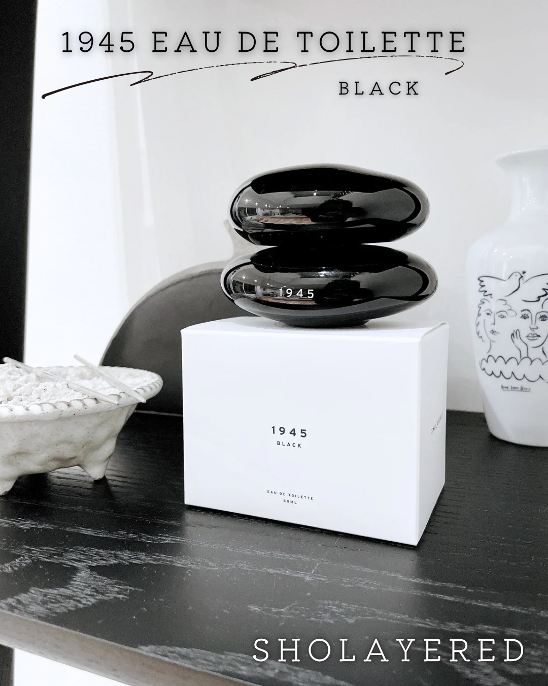 試してみた】1945 オードトワレ BLACK SHOLAYEREDのリアルな