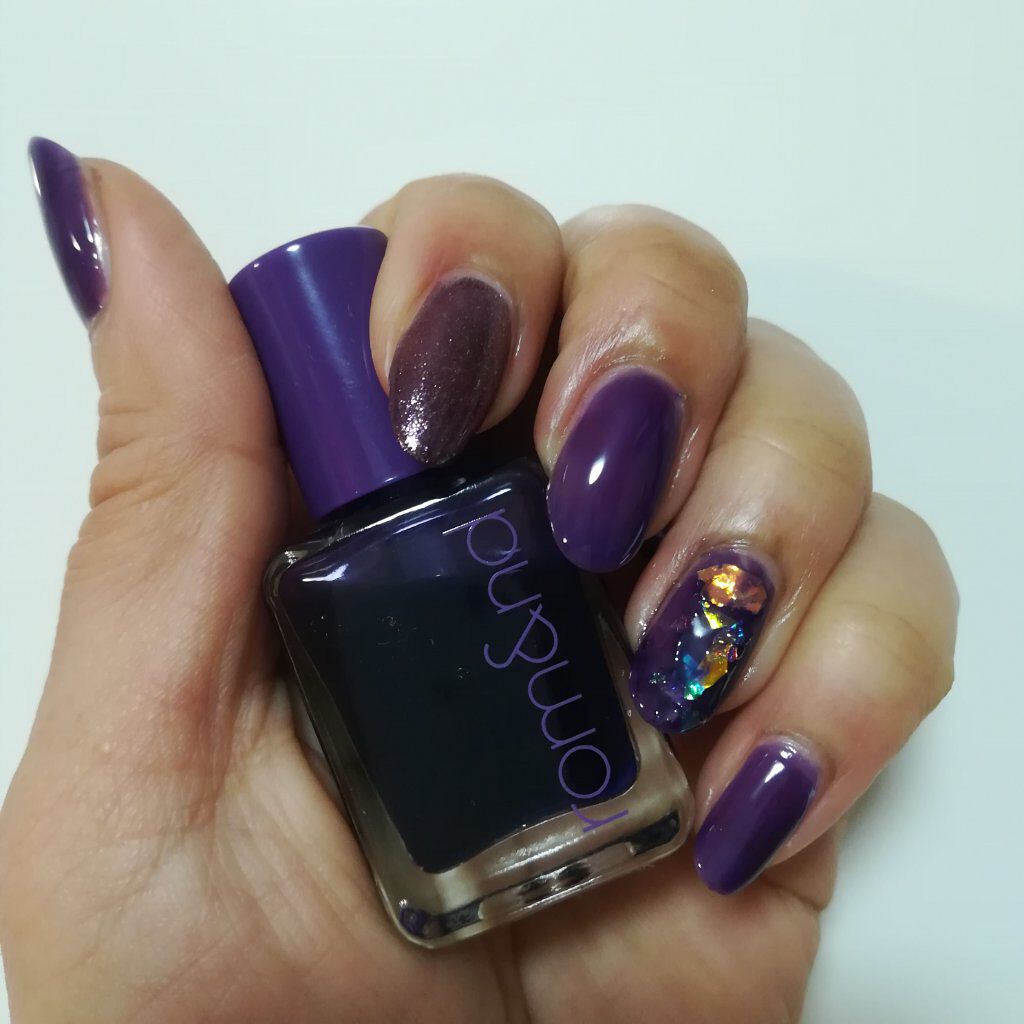 クラッシュホロ/キャンドゥ/ネイルチップ・パーツを使ったクチコミ（2枚目）