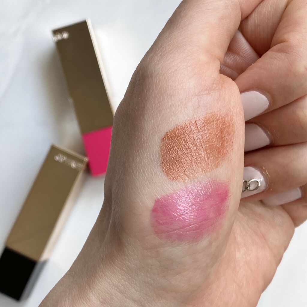 スキンシンクロルージュ/コフレドール/口紅を使ったクチコミ（2枚目）