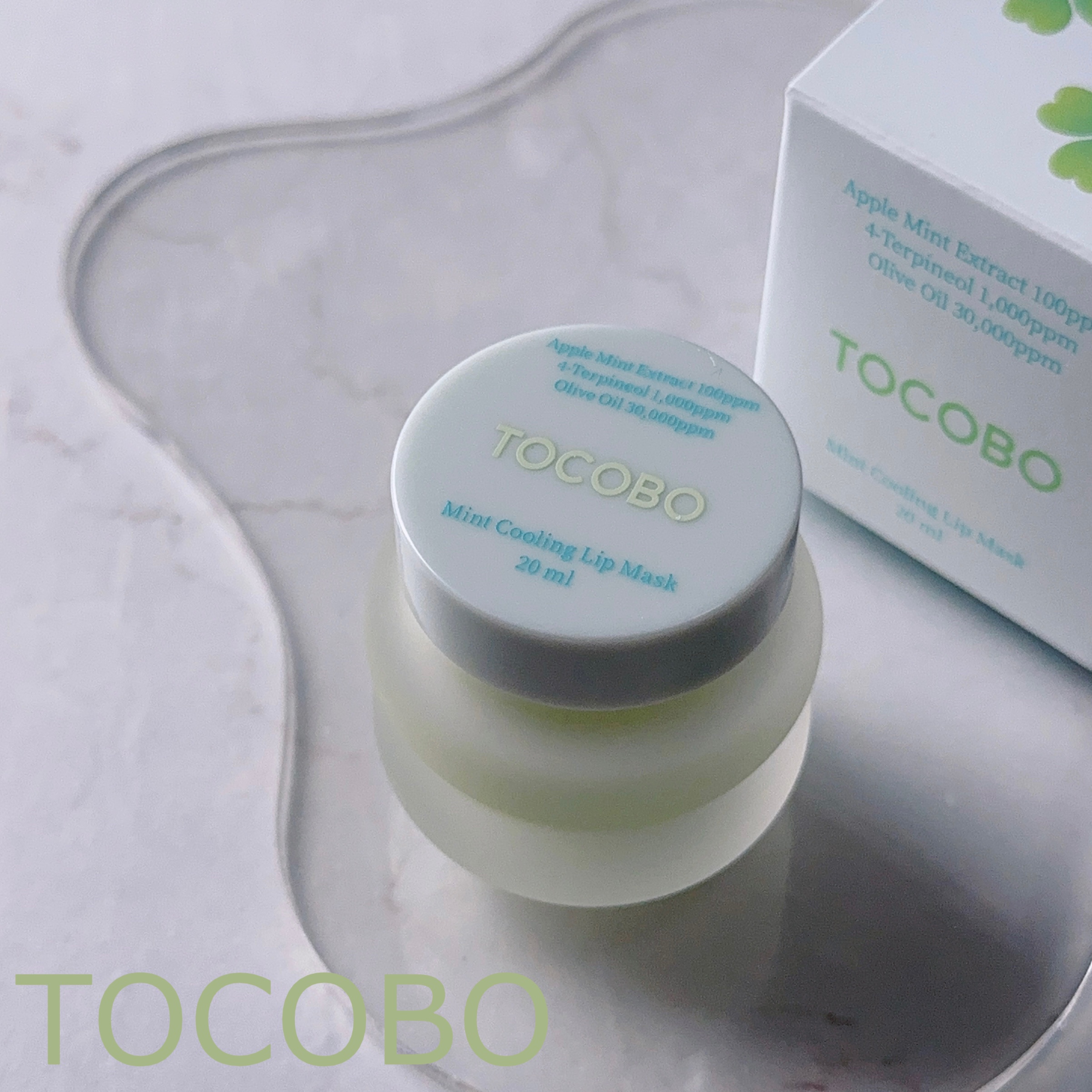 ミントクーリングリップマスク/TOCOBO/リップマスクを使ったクチコミ（1枚目）