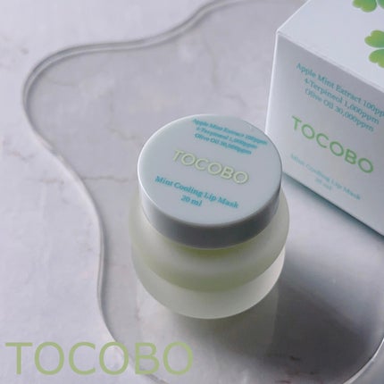 ミントクーリングリップマスク/TOCOBO/リップマスクを使ったクチコミ(1枚目)