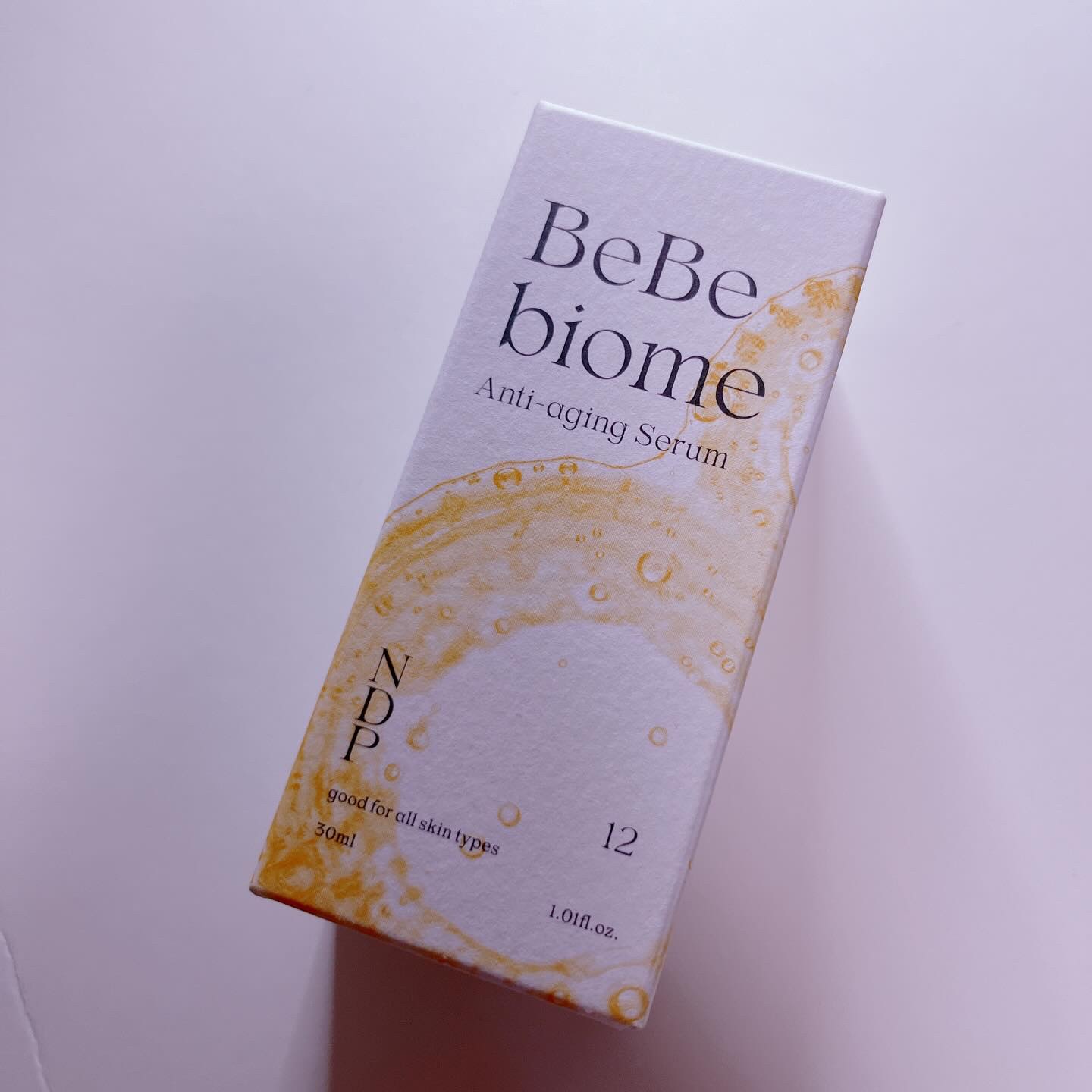 ベベバイオームアンチエイジングセラム/NATURAL DERMA PROJECT/美容液を使ったクチコミ（1枚目）